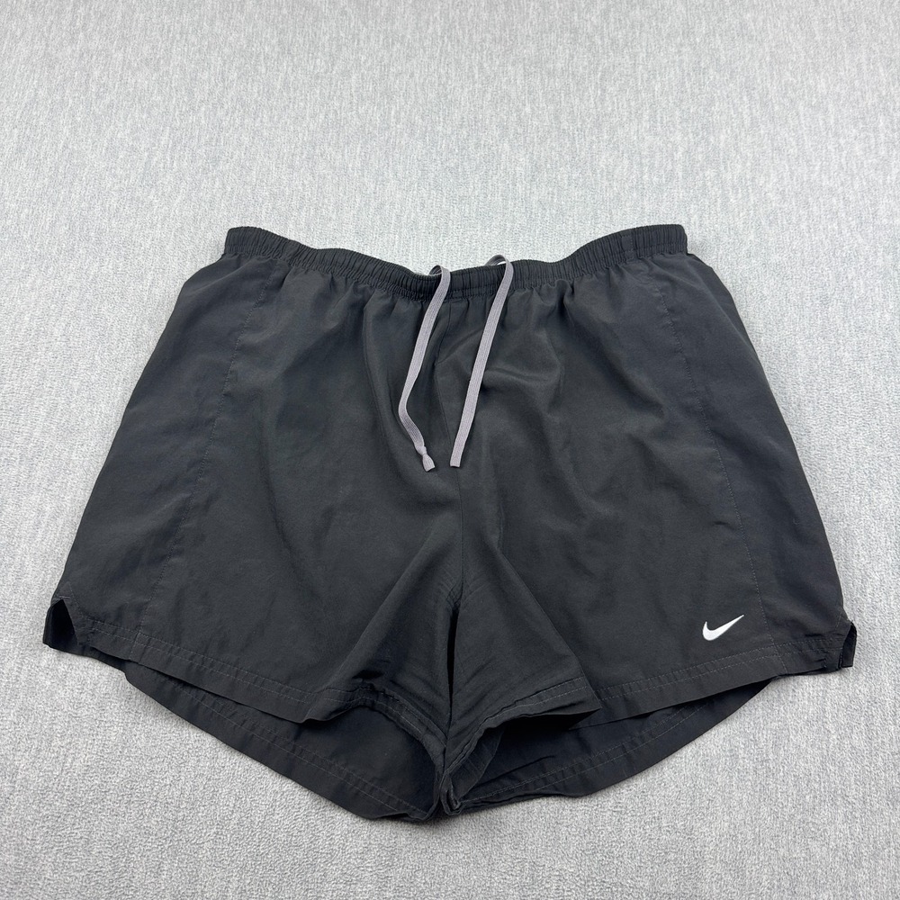 Nike‎ Fit Dry Shorts Mens XL Black Running Athletic Training Lined Gym Workout